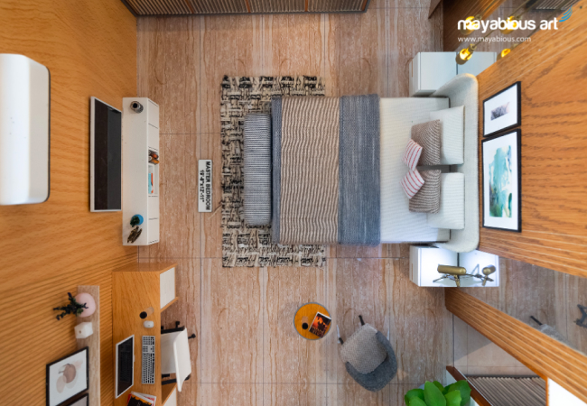 Doll House Bedroom View
